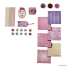 Kit Scrapbooking Naissance Fille - Erica pas cher