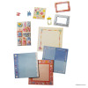 Kit Papier Scrapbooking Naissance Fille Et Garçon - Erica pas cher