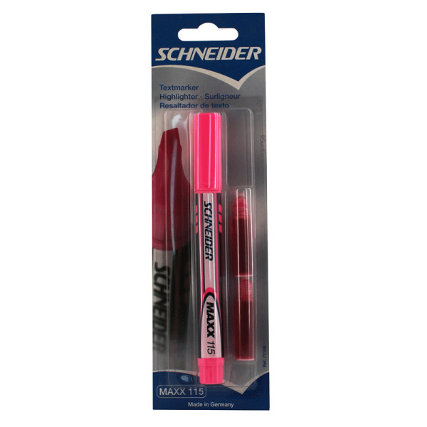 Acheter Surligneur Schneider Rose Rechargeable