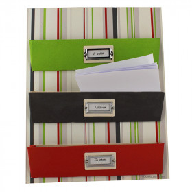 Trieur A Courrier Mural 40X50 - 3 Compartiments - Erica | Surdiscount