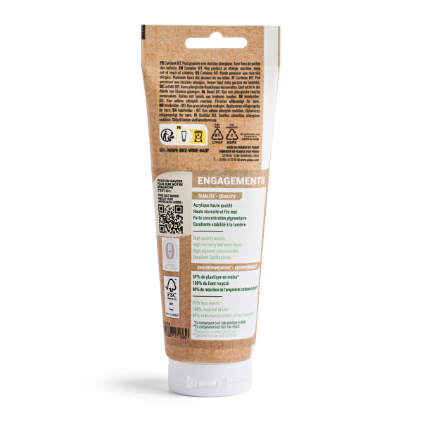 Peinture acrylique - Gris de Payne - 36 - Haute viscosité - Pébéo - Origin acrylics - 120ml