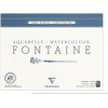 Bloc Aquarelle Fontaine Grain Nuageux - 30X40Cm - 300G - Clairefontaine pas cher