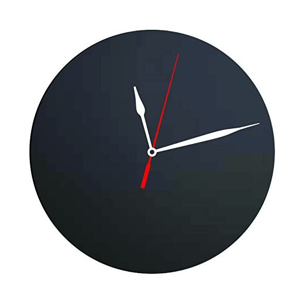 Ardoise Horloge - Personnalisable - Securit pas cher