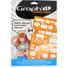 photo-Gabarit trace-bulles - A4 - 25 formes - BD - Manga - Comics - Modèle A - GRAPH'IT
