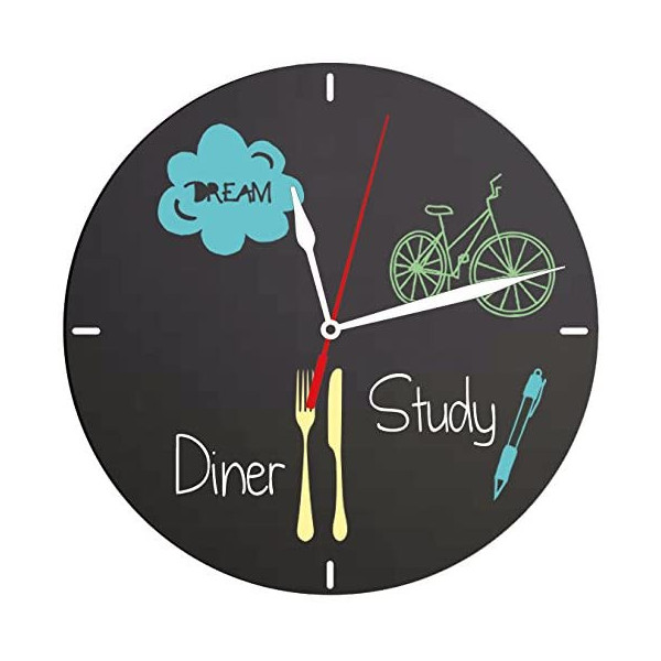 Acheter Ardoise Horloge - Personnalisable - Securit pas cher