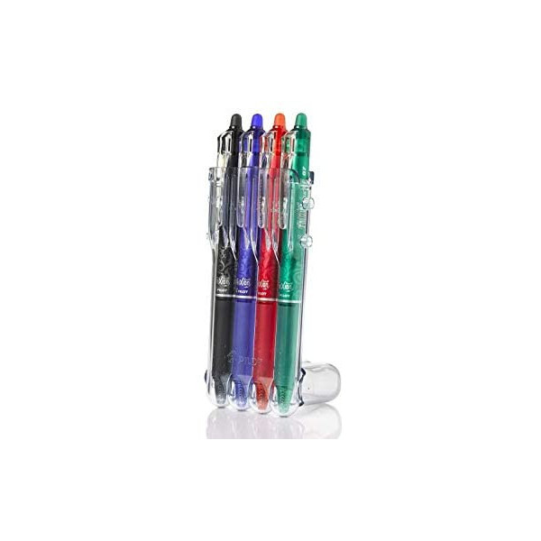 Etui De 4 Stylos Frixion Clickers - Assortiment - Pointe Moyenne 0.7Mm - Pilot | à seulement 9,99 €