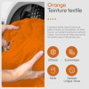 Teinture textile - Tout-en-un - Vêtements - Tissus - Orange - 350g - Haute couture