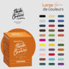 Teinture textile - Tout-en-un - Vêtements - Tissus - Orange - 350g - Haute couture