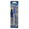 Marqueur Bleu Tableau Blanc + 2 Cartouches - Schneider pas cher