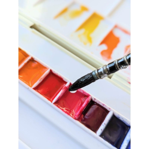 Coffret - Débuter l'aquarelle minimaliste - Ondine de Peretti - Sennelier - Initiation