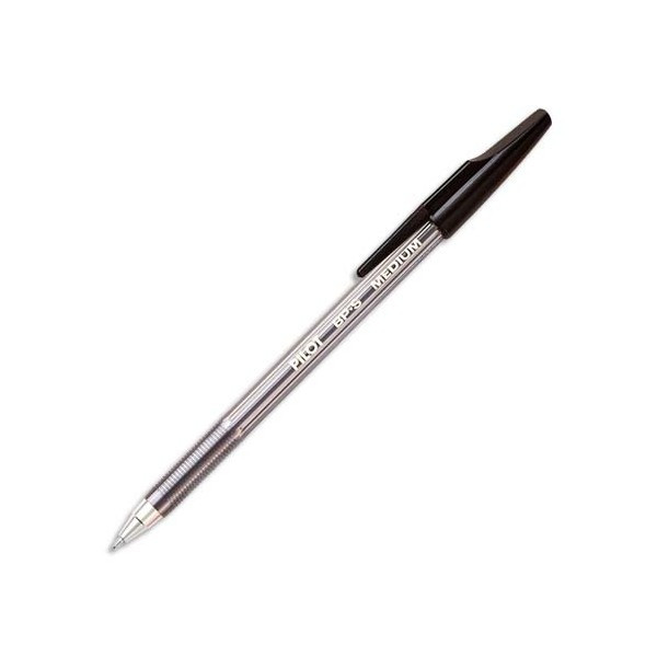 Stylo bille BP-S pointe médium 0.7mm noir Pilot pas cher
