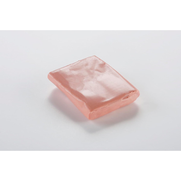Pâte polymère - Opaque - A cuire - Pâte à modeler - Or rose - Bloc de 56g - Cernit - Metallic