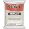 photo - Pâte polymère - Opaque - A cuire - Pâte à modeler - Cuivre - Bloc de 56g - Cernit - Metallic
