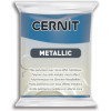 photo - Pâte polymère - Opaque - A cuire - Pâte à modeler - Bleu - Bloc de 56g - Cernit - Metallic