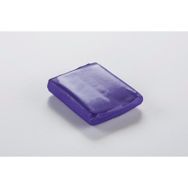 Pâte polymère - Opaque - A cuire - Pâte à modeler - Violet- Bloc de 56g - Cernit - Metallic