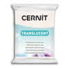 photo - Pâte polymère - A cuire - Pâte à modeler - Translucide blanc - Bloc de 56g - Cernit - Translucent