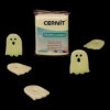 Pâte polymère - A cuire - Pâte à modeler - Phosphorescent - Bloc de 56g - Cernit - Translucent