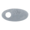 Pâte polymère - A cuire - Pâte à modeler - Glitter argent - Bloc de 56g - Cernit - Translucent