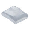 Pâte polymère - A cuire - Pâte à modeler - Glitter argent - Bloc de 56g - Cernit - Translucent