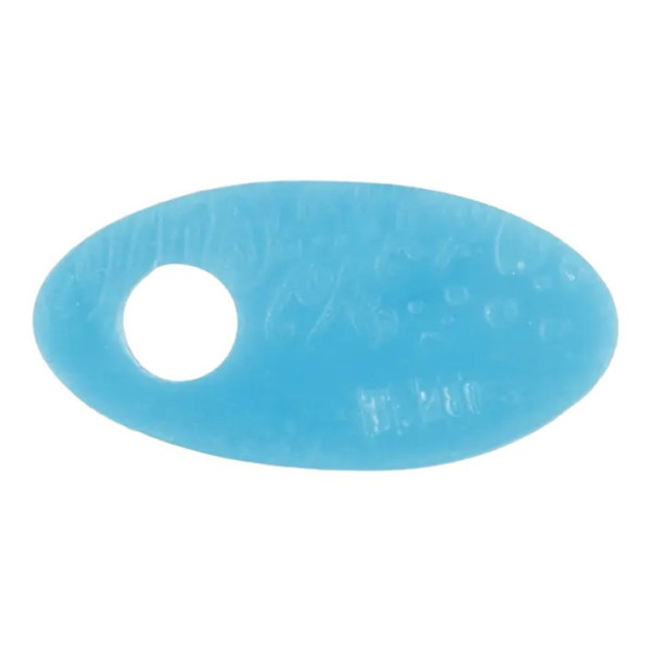 Pâte polymère - A cuire - Pâte à modeler - Bleu turquoise - Bloc de 56g - Cernit - Translucent