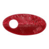 Pâte polymère - A cuire - Pâte à modeler - Bordeaux - Bloc de 56g - Cernit - Translucent