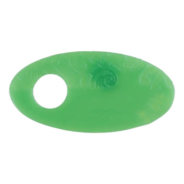 Pâte polymère - A cuire - Pâte à modeler - Vert citron - Bloc de 56g - Cernit - Translucent
