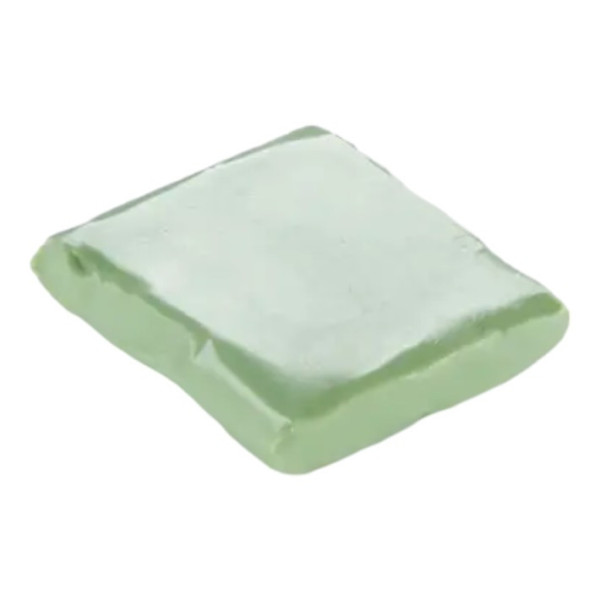 Pâte polymère - A cuire - Pâte à modeler - Vert citron - Bloc de 56g - Cernit - Translucent