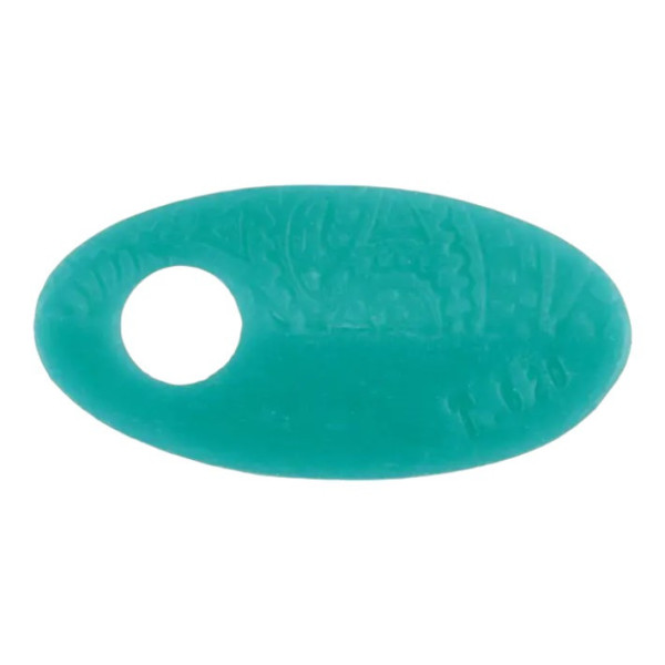 Pâte polymère - A cuire - Pâte à modeler - Émeraude - Bloc de 56g - Cernit - Translucent