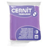 Pâte polymère - A cuire - Pâte à modeler - Violet - Bloc de 56g - Cernit - Translucent