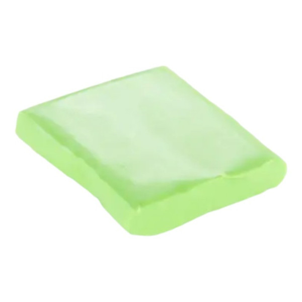 Pâte polymère - Opaque - A cuire - Pâte à modeler - Vert - Bloc de 56g - Cernit - Néon light