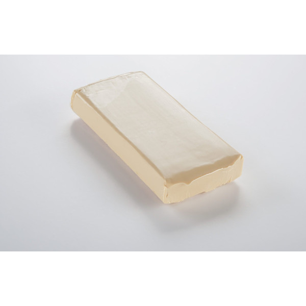 Pâte polymère - A cuire - Pâte à modeler - Finition porcelaine - Amande - Bloc de 500g - Cernit - Doll collection