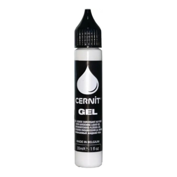 photo - Gel polymère - Pâte à modeler - Liquide - À cuire - Blanc - 30ml - Cernit