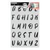 Pochoir - Alphabet 3 - Tout support - 20x30 cm - Aladine