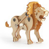 Maquette - Puzzle - 3D - Mécanique - Lion - 48 pièces - Dès 8 ans