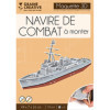 Maquette - Puzzle - 3D - Navire de combat - Bateau - 50 pièces - Dès 8 ans