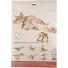 Maquette - Puzzle - 3D - En bois - Triceratops - 55 pièces - Dès 8 ans
