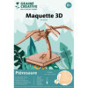 Maquette - Puzzle - 3D - En bois - Ptérosaure - 31 pièces - Dès 8 ans