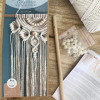 Kit créatif - Macramé - Coquillage - À suspendre - Accessoires inclus - Graine créative