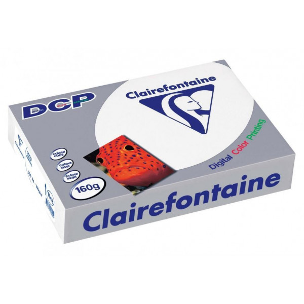 250 feuilles A3 - 160 g - Blanc - DCP Clairefontaine