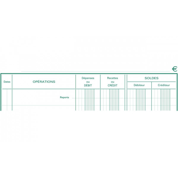 Registre Position De Compte - 21X19Cm - Exacompta | à seulement 9,99 €