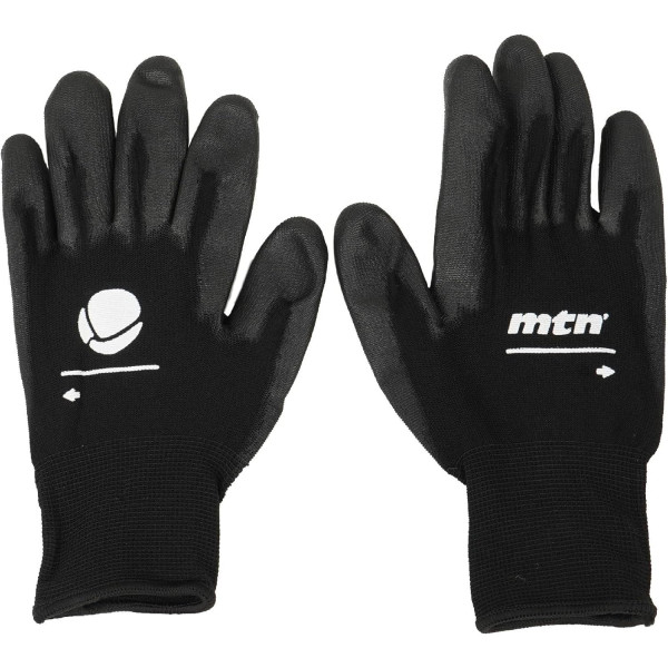 Gants de protection - Nylon et polyuréthane - Noir - Taille S/M - MTN - Pro gloves