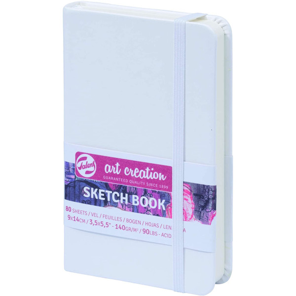 Carnet Croquis 90 X 140 Mm 80 Feuilles 140G Blanc Royal Talens | Surdiscount