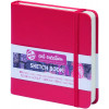 Carnet croquis 12x12cm 80 feuilles rouge - Royal Talens pas cher
