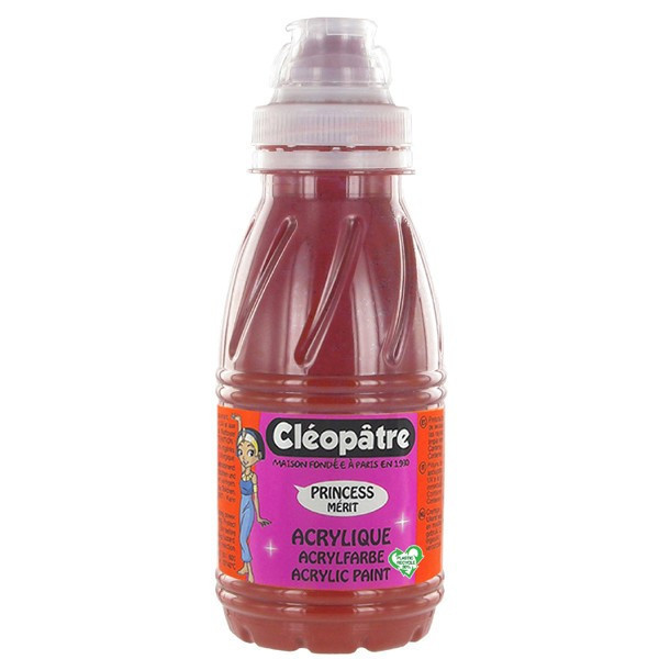 photo - Peinture acrylique Princess Mérit - Terre de sienne - 250 ml - Cléopâtre
