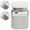 photo - Paillettes - Argent - Biodégradable - Végétal - Loisirs créatifs - Carterie - Pot 35g