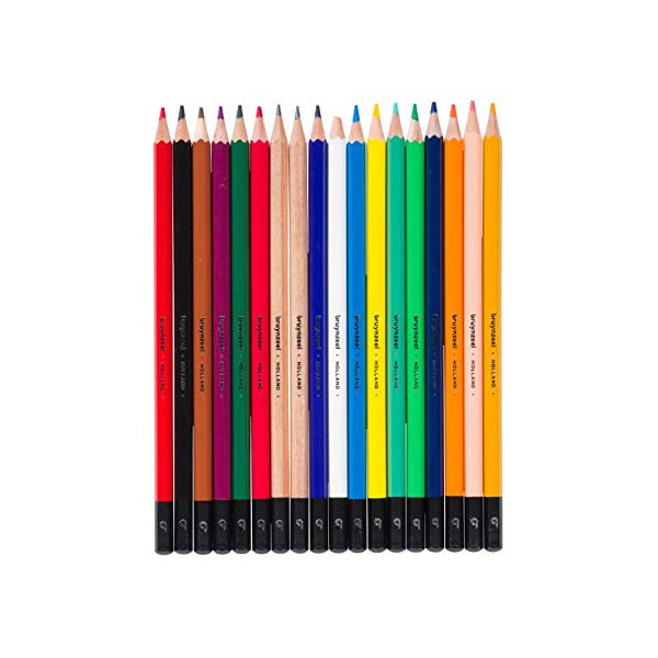Etui De 12 Crayons De Couleur + 6 Gratuits - Assortiment - Bruynzeel | Surdiscount