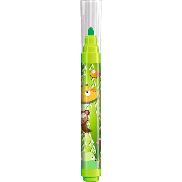 Feutres de coloriage - Enfant - Maxi pointe - Dès 1 an - Encre lavable - Maped