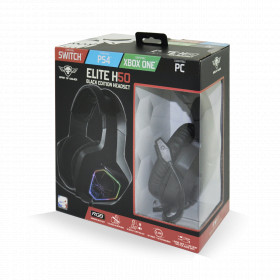Casque Elite H-50 Black Édition - Spirit Of Gamer | Surdiscount