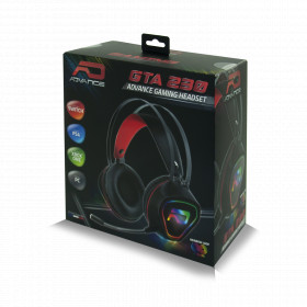 Casque Gaming - Rgb Rainbow - Advance | Surdiscount