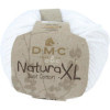 photo - Pelote - 100% coton peigné - Blanc - Très épais - DMC - Natura XL - Tricot - Crochet
